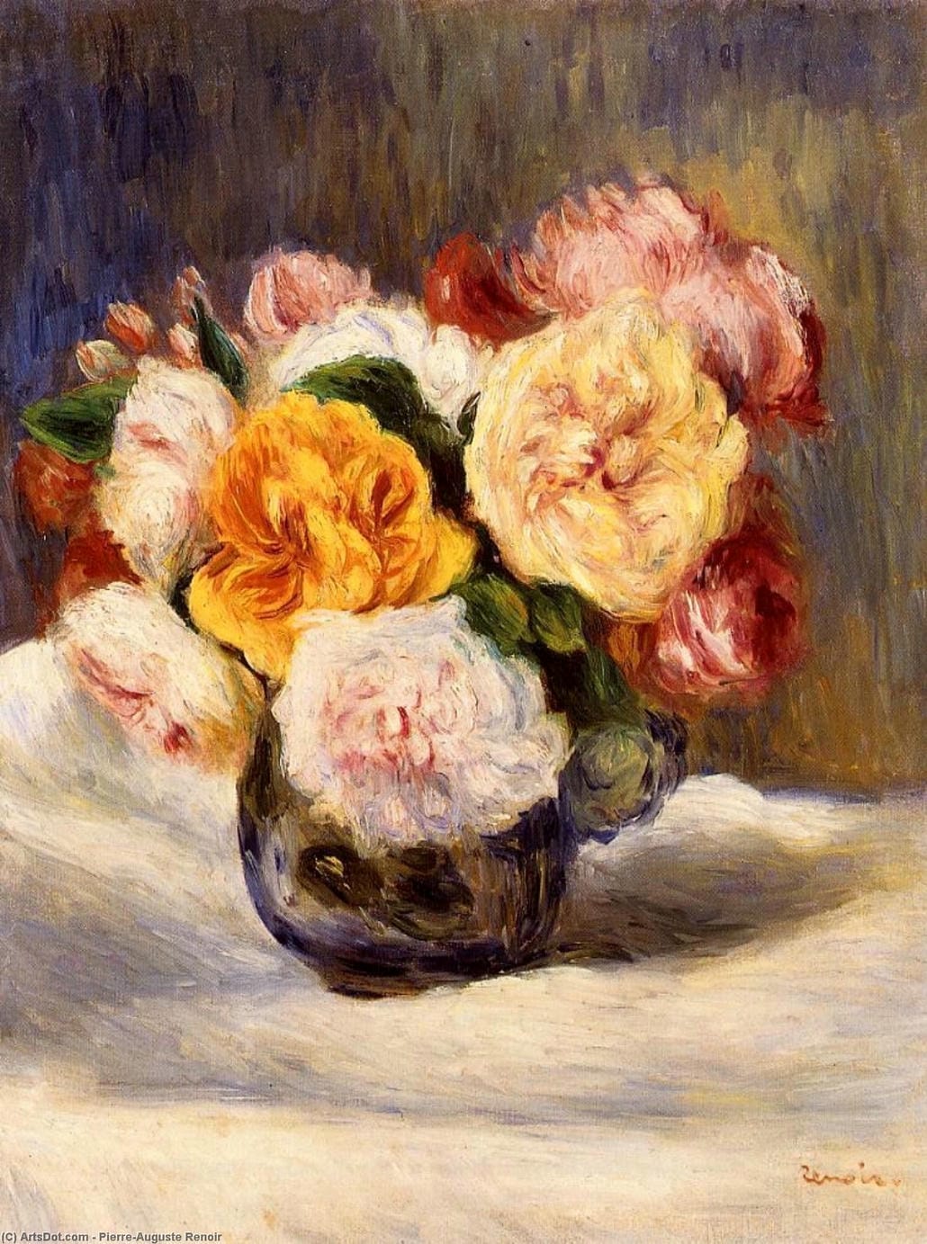 Bó hoa hồng của Pierre-Auguste Renoir