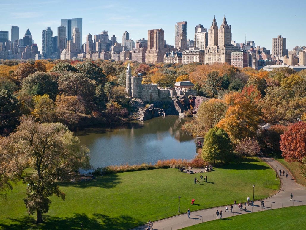 Công viên Trung tâm ở Manhattan, Thành phố New York