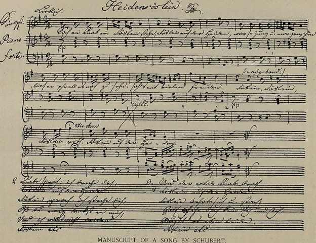 Franz Schubert đã sáng tác bản Heidenröslein