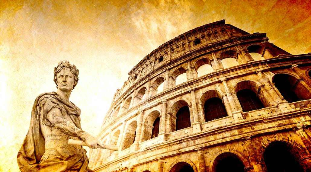 Vòng hoa đội đầu Julius Caesar, vị hoàng đế hùng mạnh