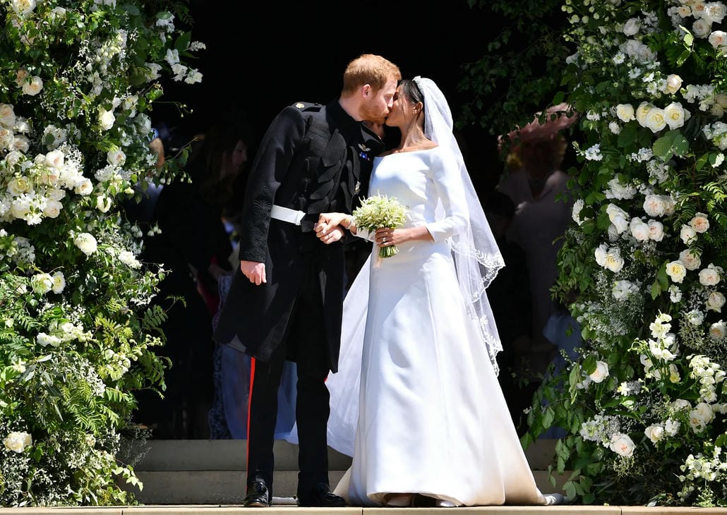 Khoảnh khắc Hoàng tử Harry và cô dâu Meghan Markle